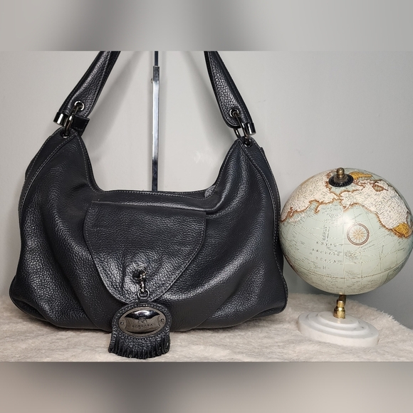 EUC Barbara Milano Italian Leather Shoulder Bag - Picture 1 of 7